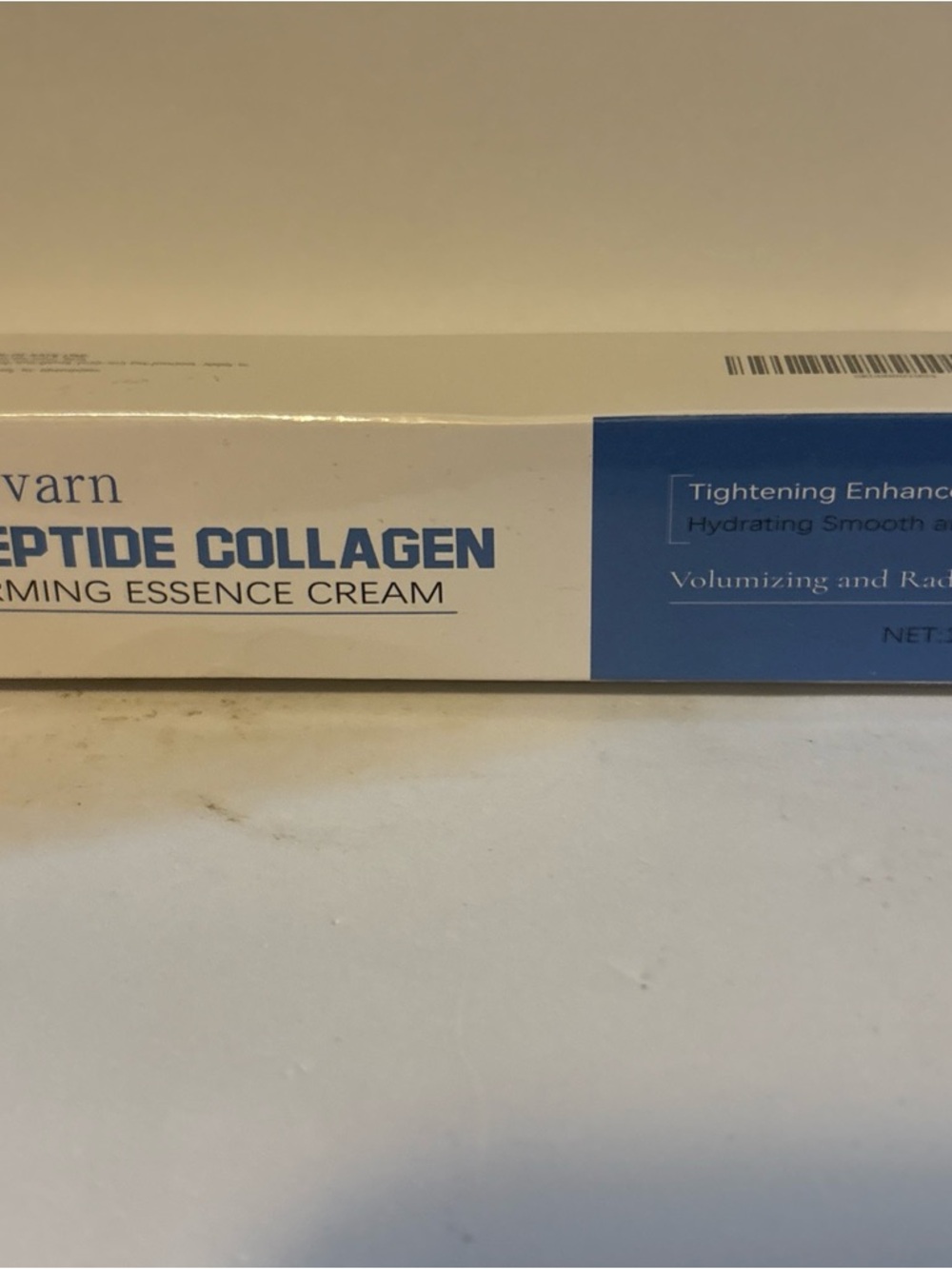 Peptide Collagen Firming Essence Cream - Blue/White